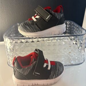 Gerber Black and Red Kids Sneakers